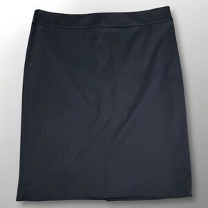 ARMANI COLLEZIONI Navy Pencil Skirt Size US14 / EU50 Flat Front in EUC